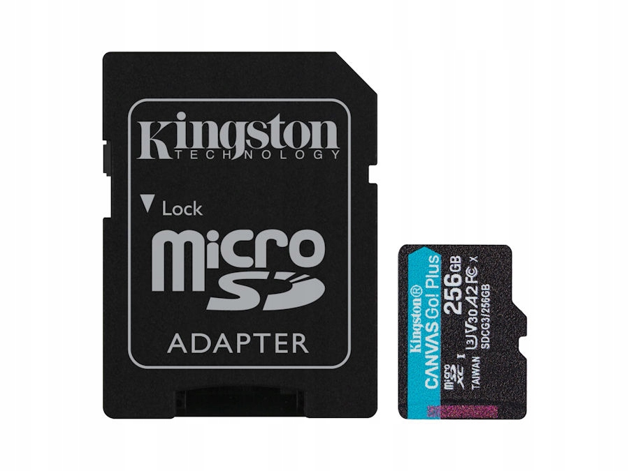 

Kingston Canvas Go+ micro Sd 170/90MB/s 256GB