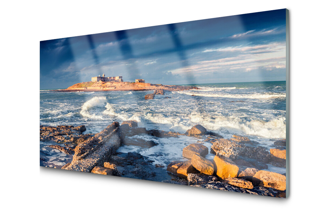 

Panel szklany dekoracyjny Morze Brzeg 100x50