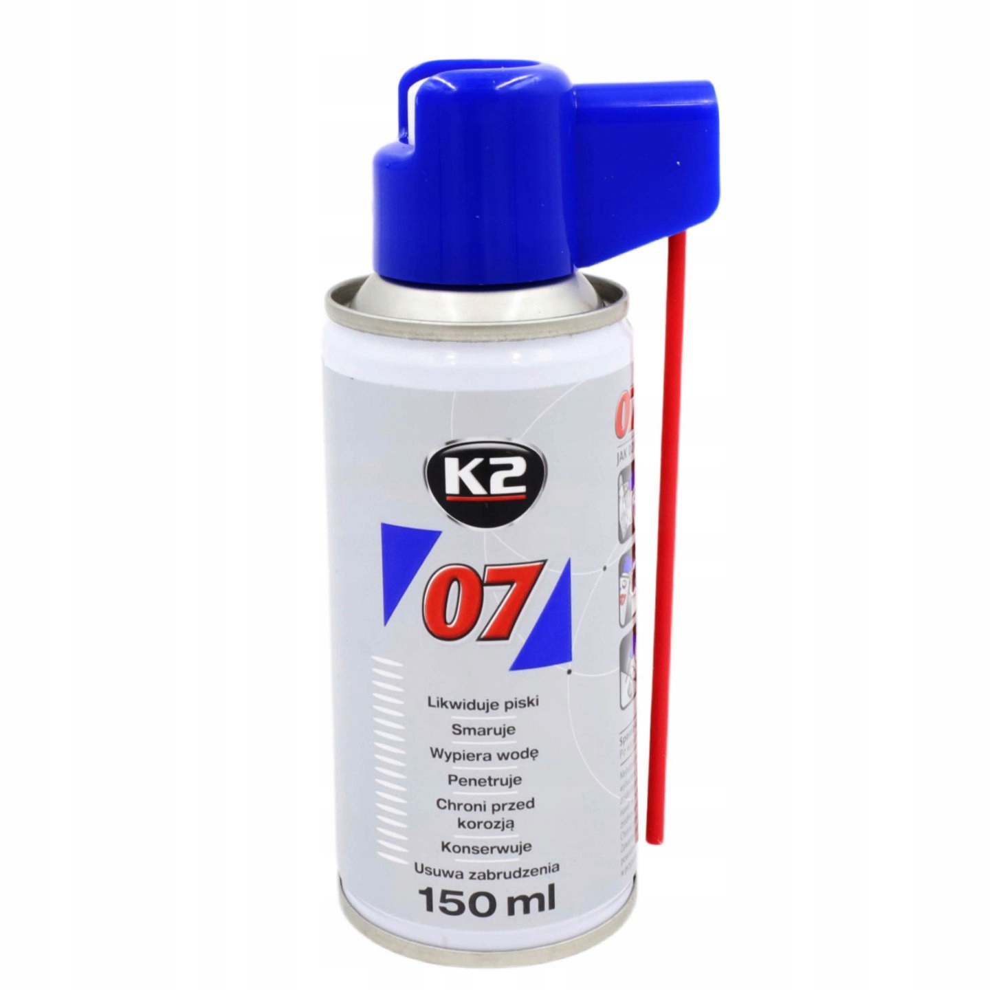 

Wielofunkcyjny Spray K2 07 Odrdzewiacz 150ml