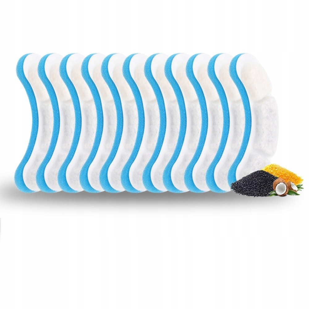 Levně 12 x Vyměnitelné Filtry Pro Kočičí Fontánu, Modré