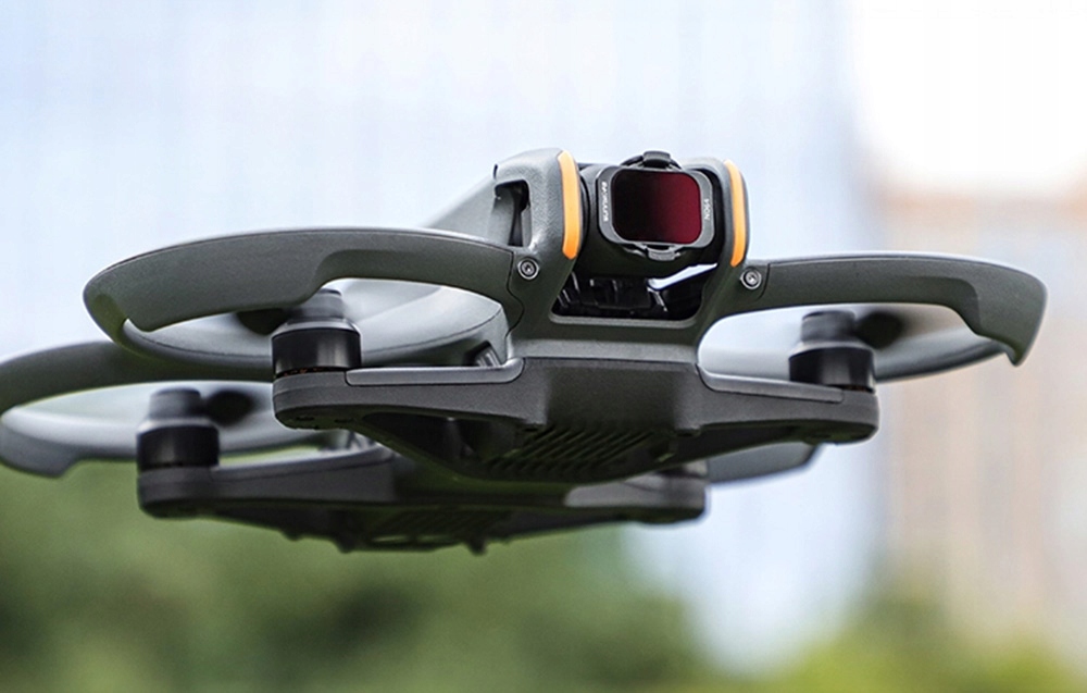 Sunnylife Zestaw Filtrów 4x Filtr ND MCUV ND8 ND16 ND32 ND64 Do DJI Avata 2 Informacje o bezpieczeństwie CE