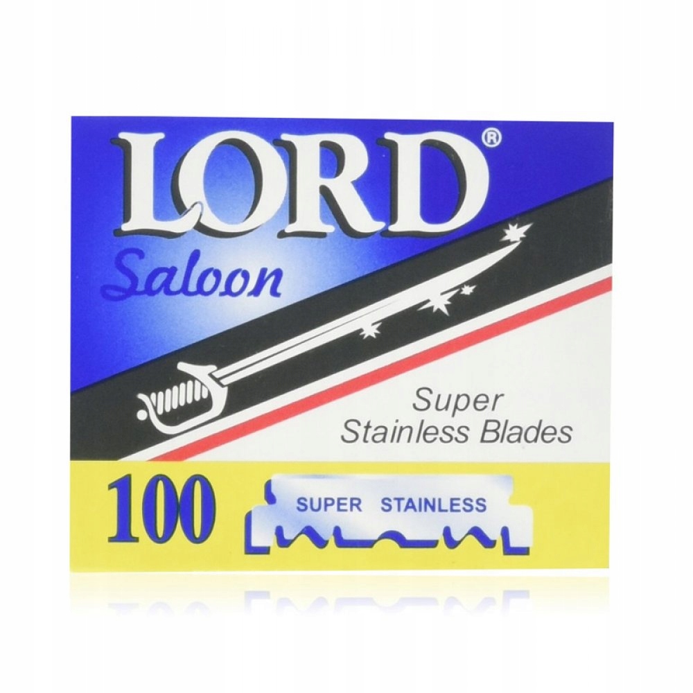 

Żyletki polówki Lord 100 Single Edge Blades 100szt