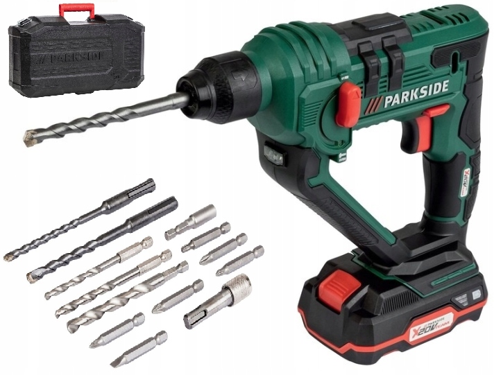 WIERTARKA UDAROWA PARKSIDE WKRĘTARKA SDS AKU X20V Typ wiertarka