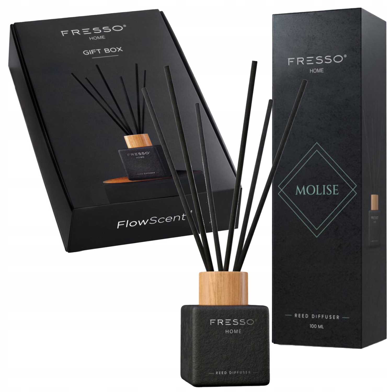 Fresso Gift Box 2x Difuzér s vůní Molise 100 ml vonné tyčinky