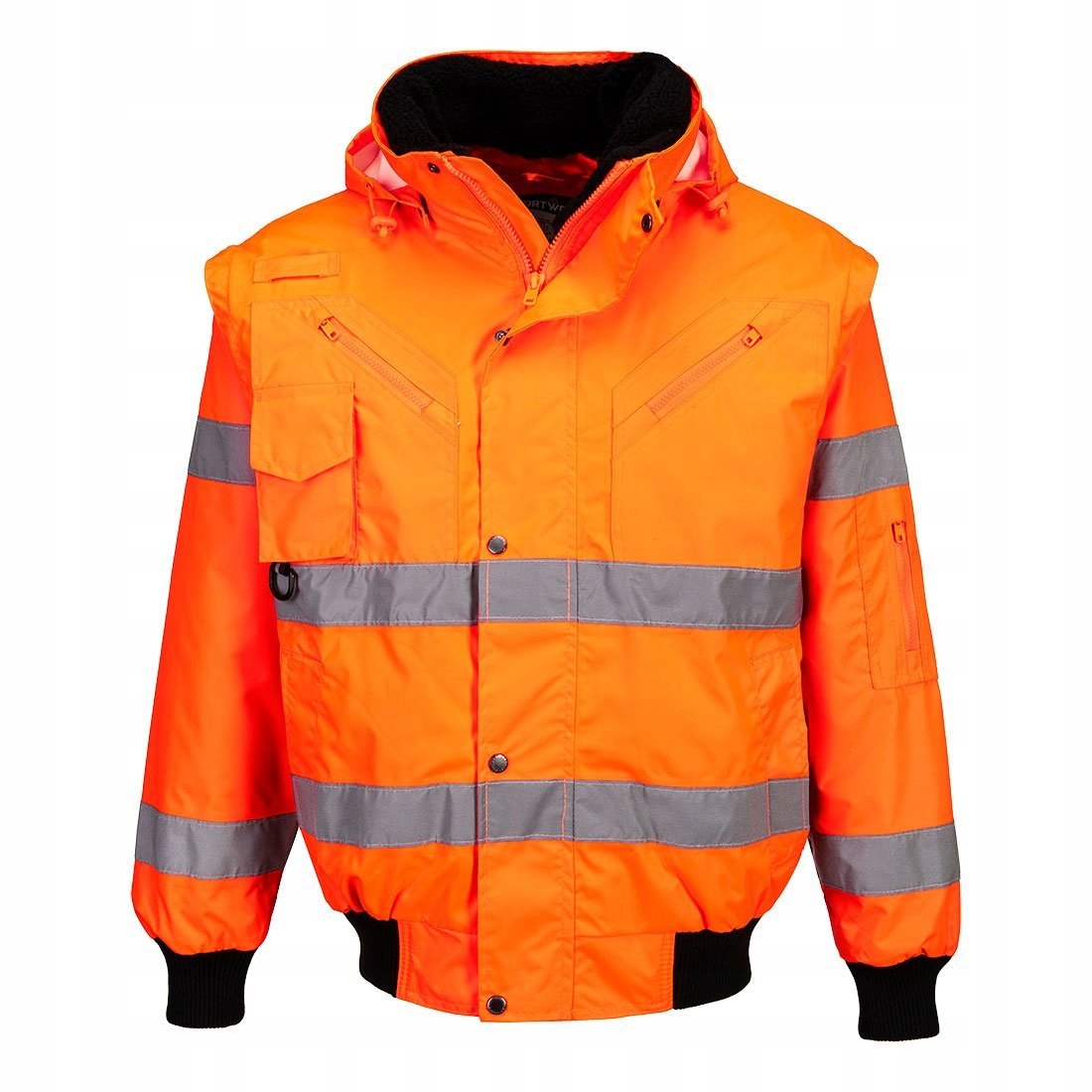 Bomberová bunda 3v1 En Iso 20471 Kl.3 vel. M Oranžová R