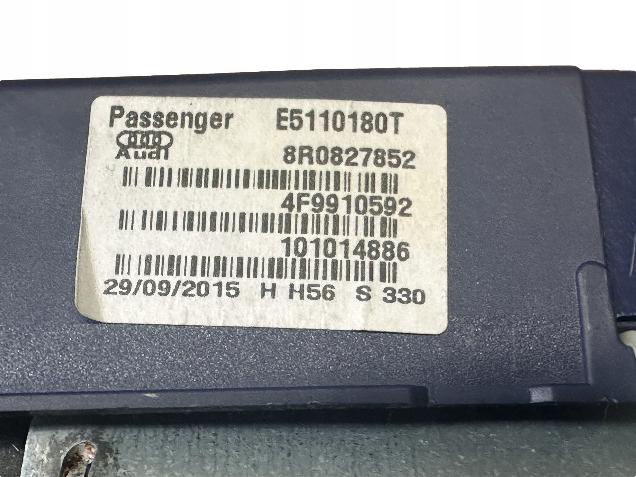 AUDI Q5 8R LIFT engine electrical bonnet right 8R0827852D