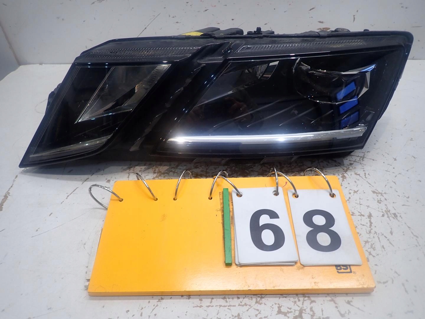 light front left SKODA OCTAVIA III LIFT FULL LED