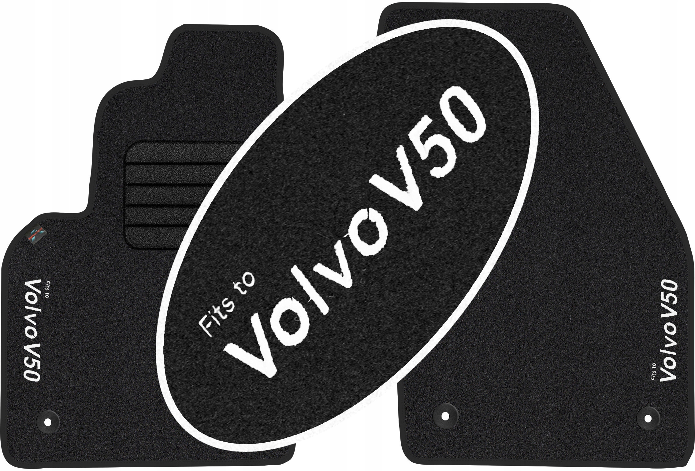 

Volvo V50 2004-2012 Dywaniki z Haftem