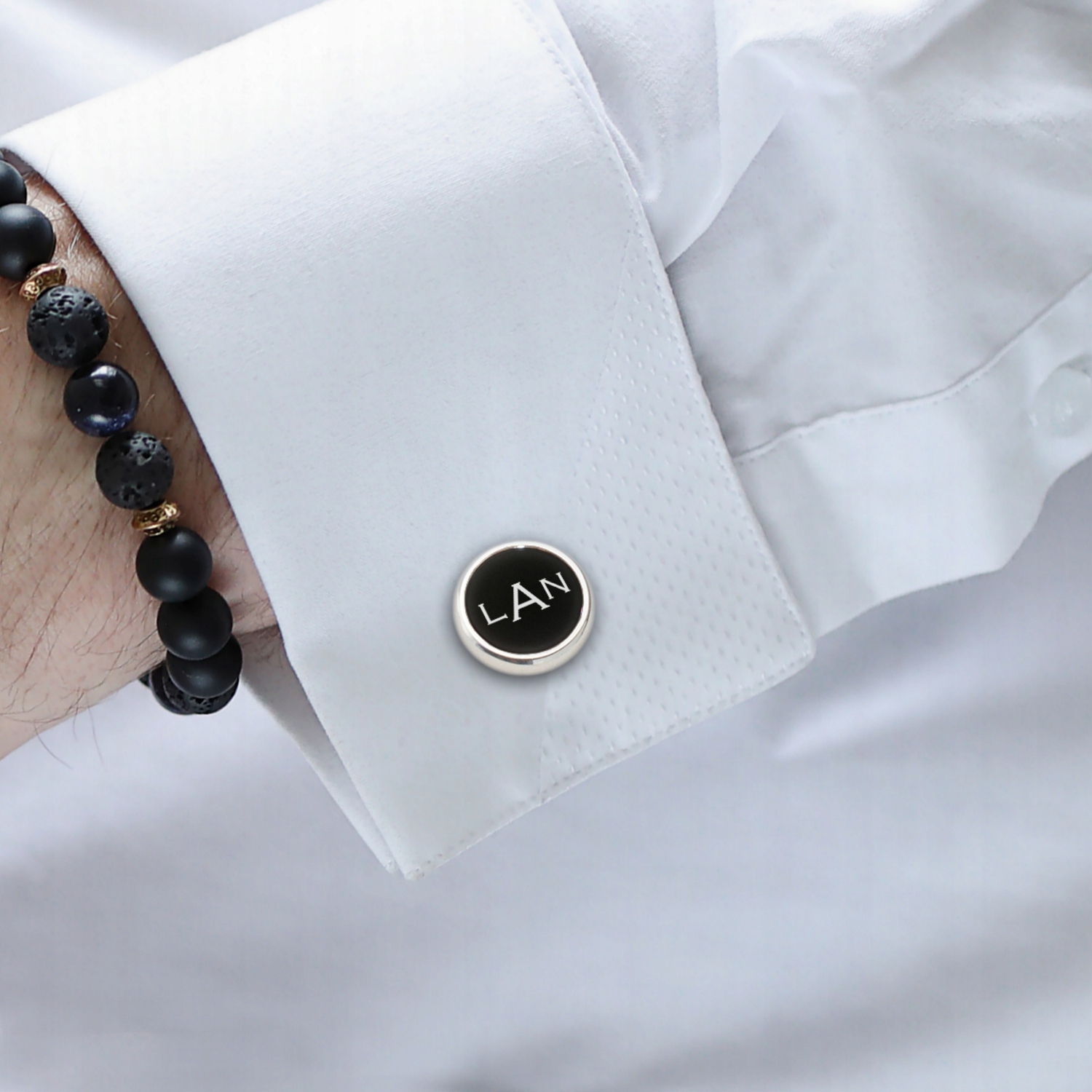 Spinki do mankietów z grawerem | ZaNa Design Marka Zana Design