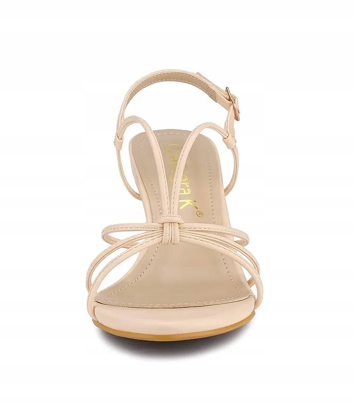 Allegra Dámské Béžové Sandály Na Podpatku 36 J1B