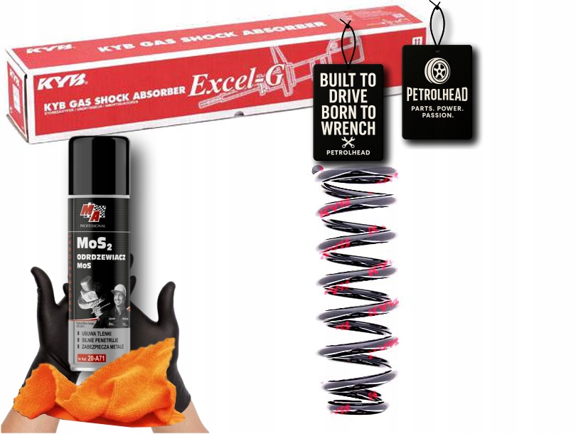 Pružina Zavěšení Přední L/p Kia Sorento I 2.4-3.5 #Petrolhead Pro+ Kit1