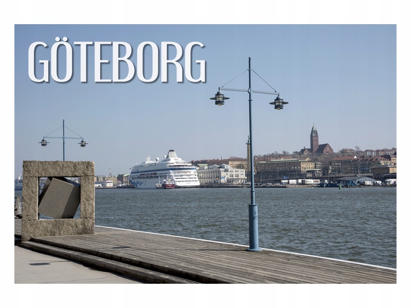 

Goteborg - Rzeka Gota - Most - Magnes na lodówkę