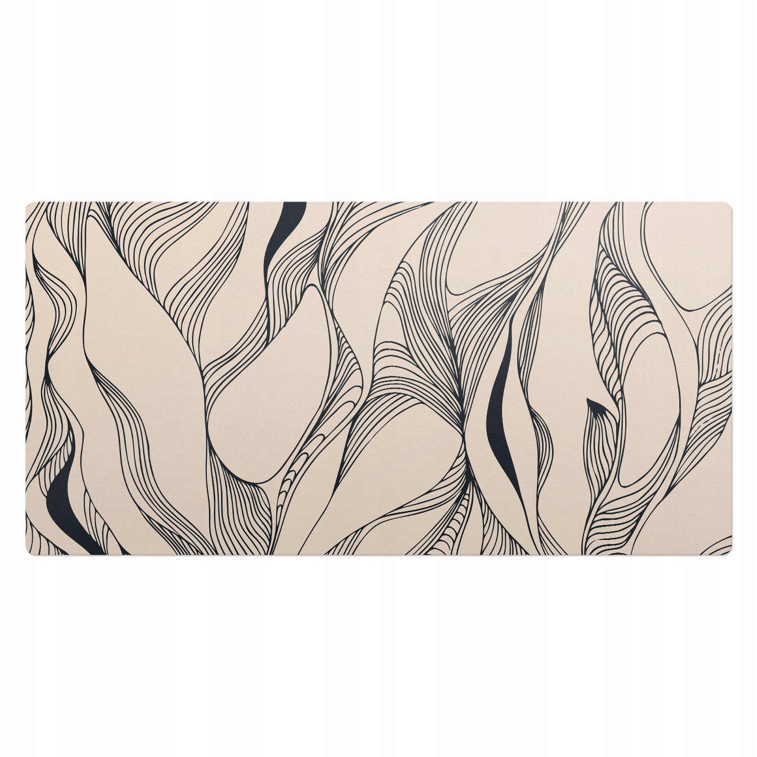 Dekorativní podložka na stůl pro hráče, lanový abstraktní motiv, 100 x 50 cm