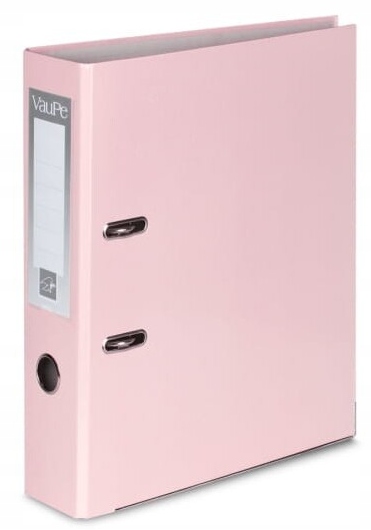 

Segregator Vaupe 5CM Fck A4 Pastelowy Róż 062/10