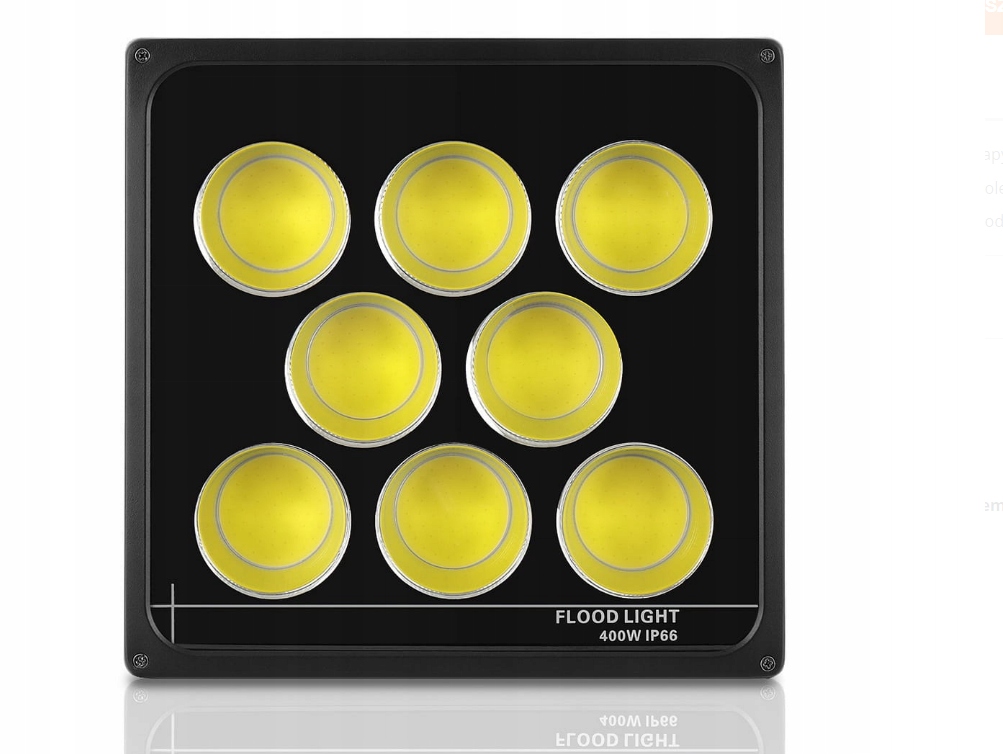 Галоген холодний білий 36000 лм 400 Вт