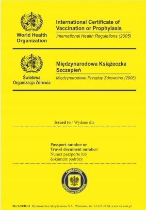 

Międzynarodowa Książeczka Szczepień (D-10)