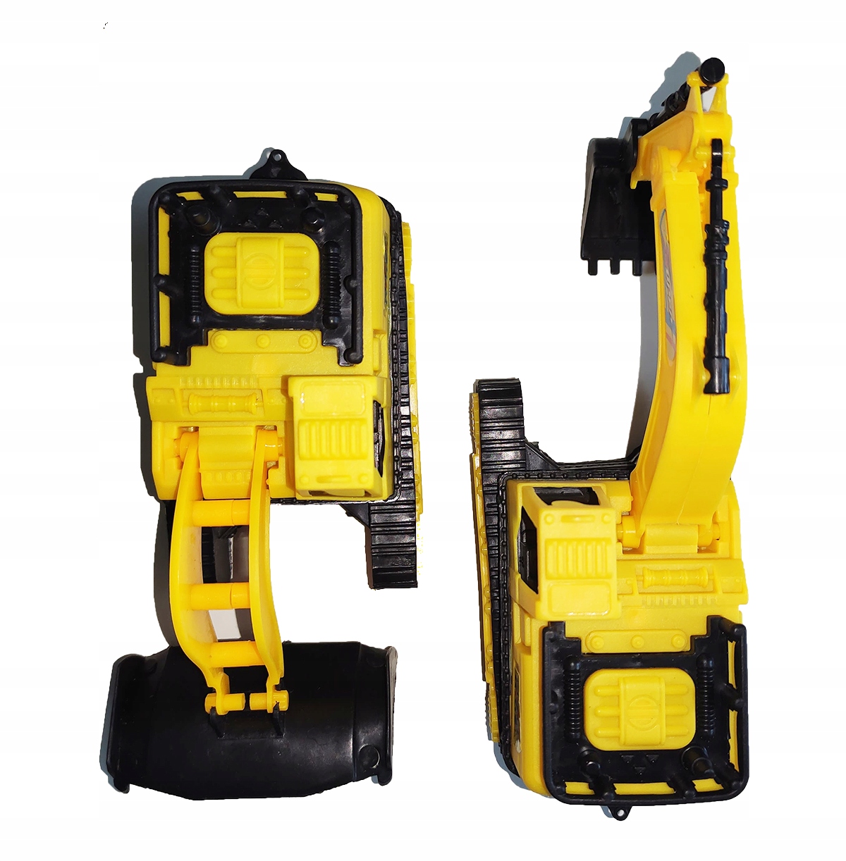 POJAZD BUDOWLANY 2szt KOPARKA SPYCHARKA Budowlane Materiał plastik inny