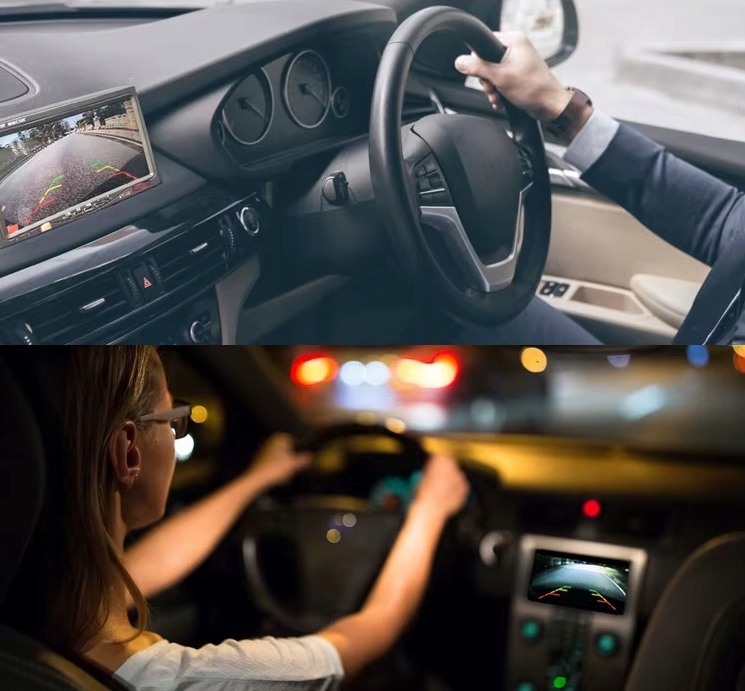 KAMERA COFANIA NTSC UNIWERSALNA WODOODPORNA 1280p METALOWA 170° System transmisji obrazu NTSC