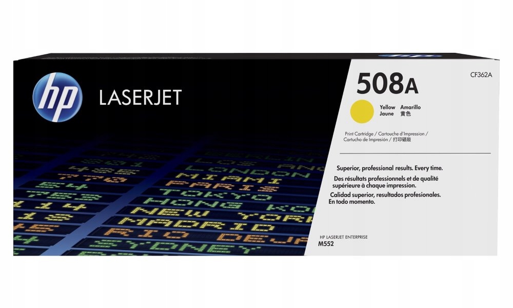 Hp 508A Žlutá originální tonerová kazeta LaserJet