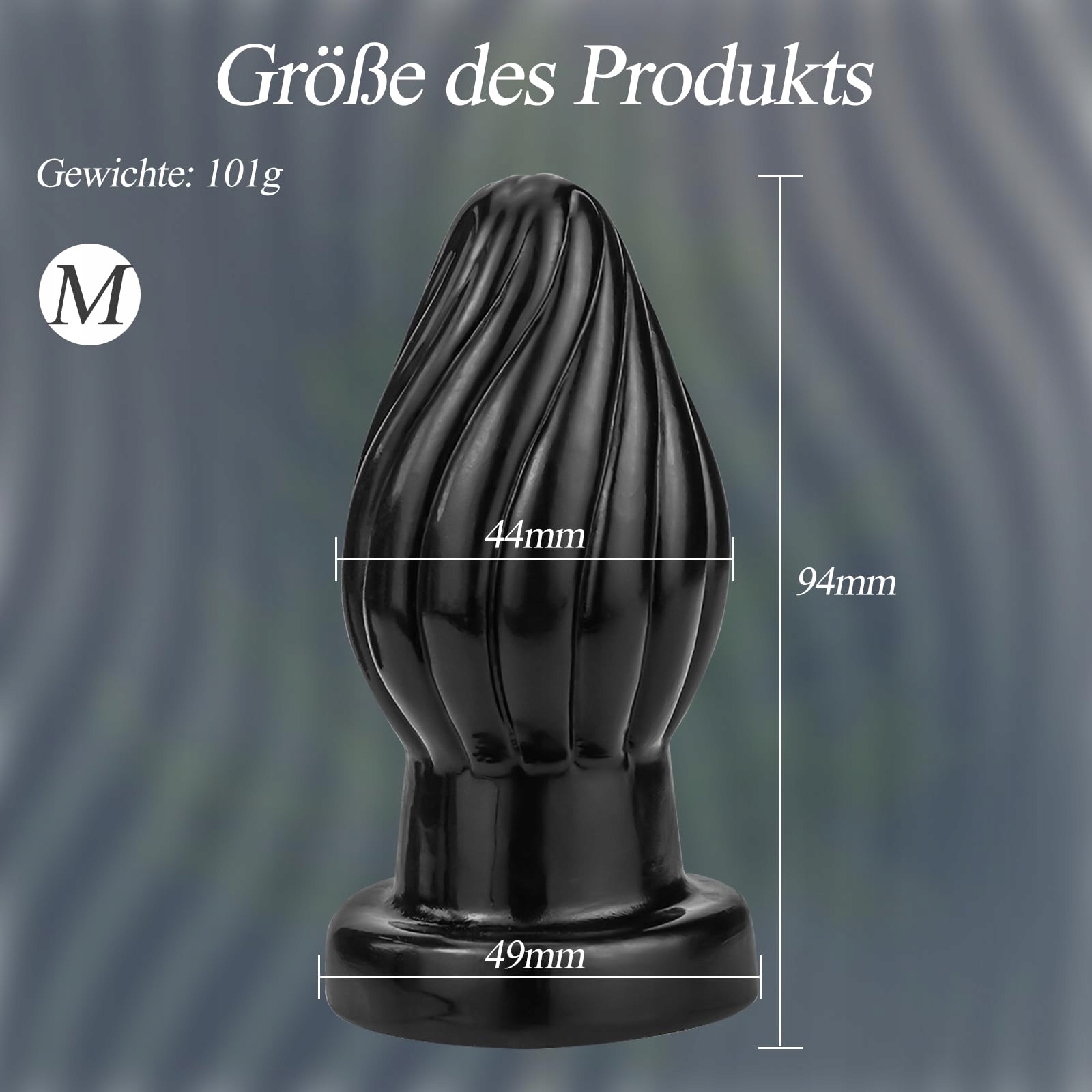 BDSMAGE Spiralny Korek Analny Dildo Kulki Analne Zabawki Erotyczne Dla Par — miniatura 2