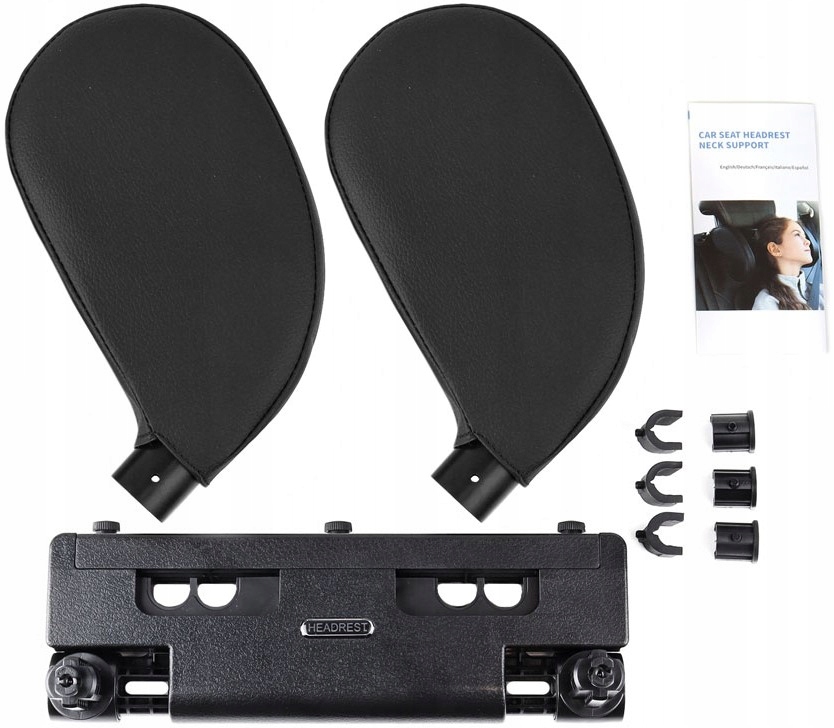 ZAGŁÓWEK OPARCIE NA GŁOWĘ DO SAMOCHODU AUTA SKÓRA Numer katalogowy części 02559