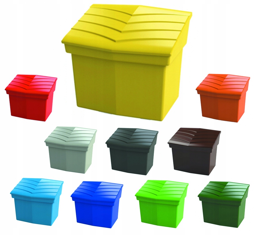 

Pojemnik na piasek i sól 60l 90kg różne