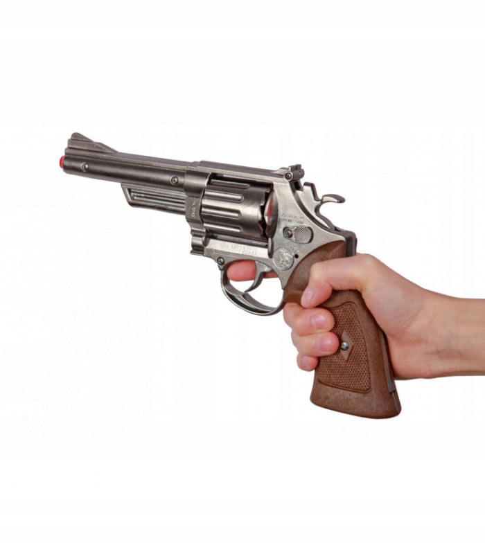 SOLIDNY METALOWY Pistolet Rewolwer na kapiszony Rodzaj pistolety