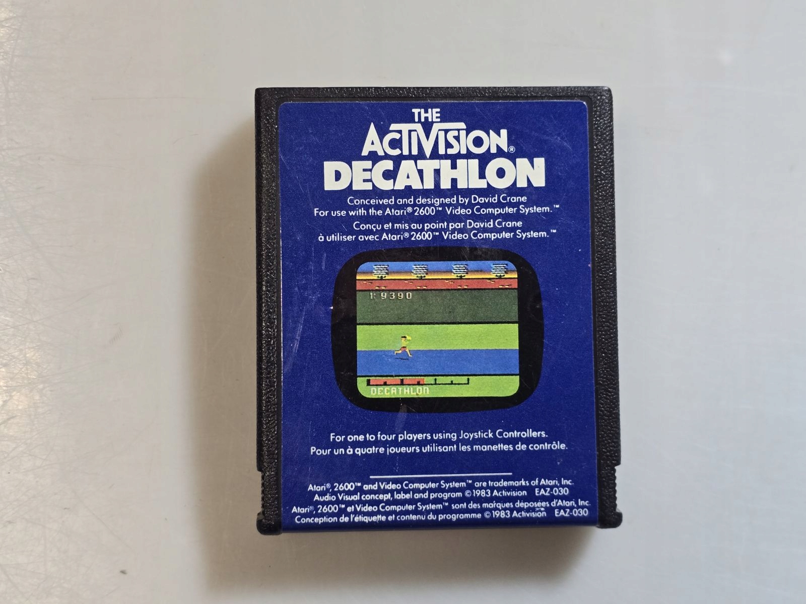 THE ACTIVISION DECATHLON ATARI 2600