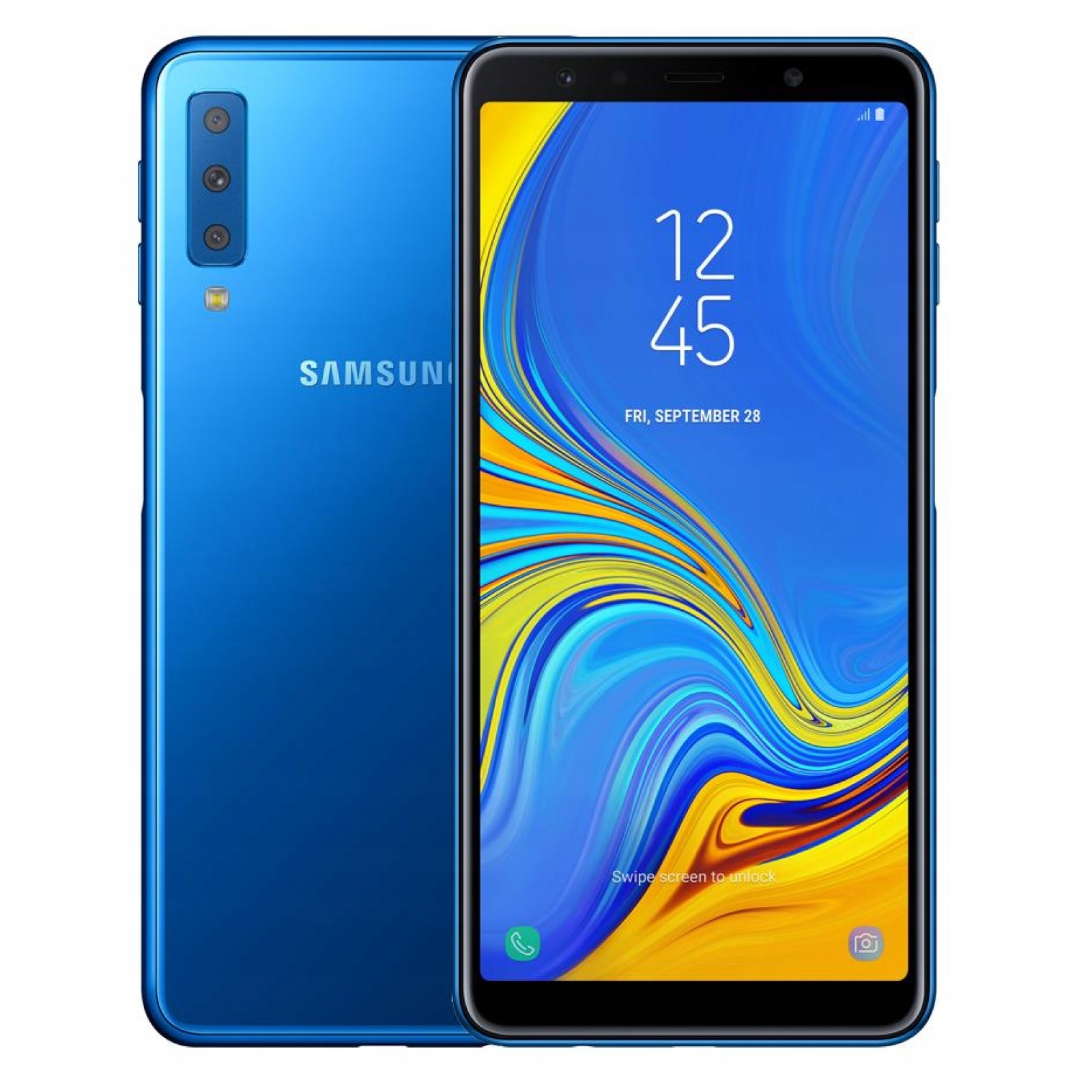 nowy Samsung Galaxy A7 2018 Duos 4/64GB A750FN/DS 4G Lte 6" sAMOLED Nfc