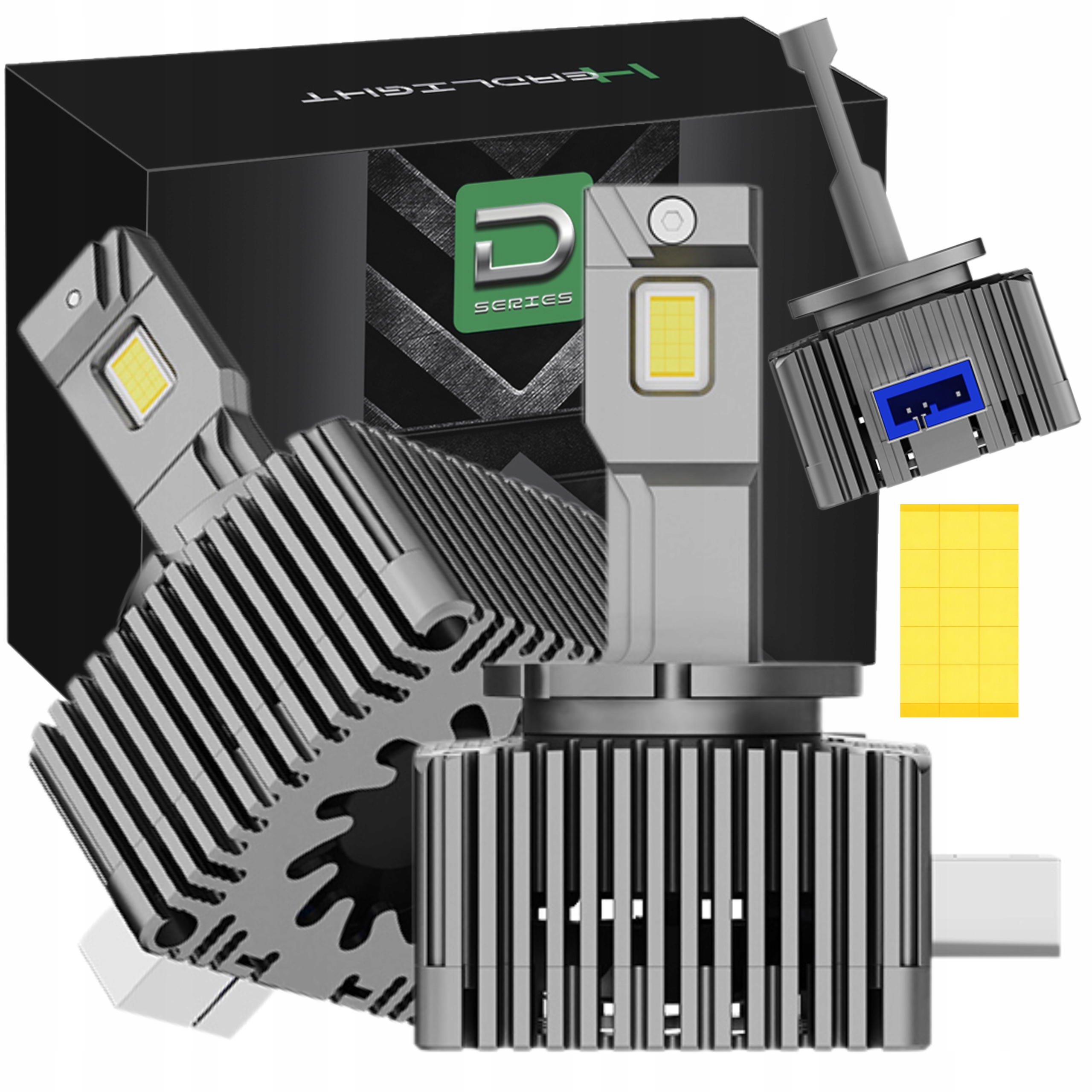 Led Žiarovky D8S Horáky Žiarovka Canbus Xenon Homologácia Silné Biele Svetlo