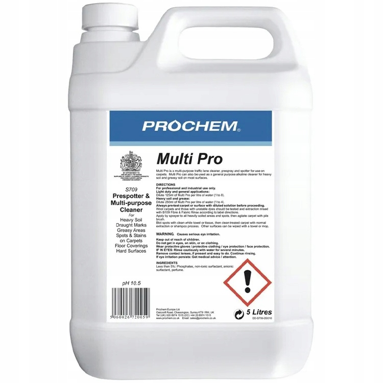 Prochem Multi Pro S709 silny prespray do wykładzin