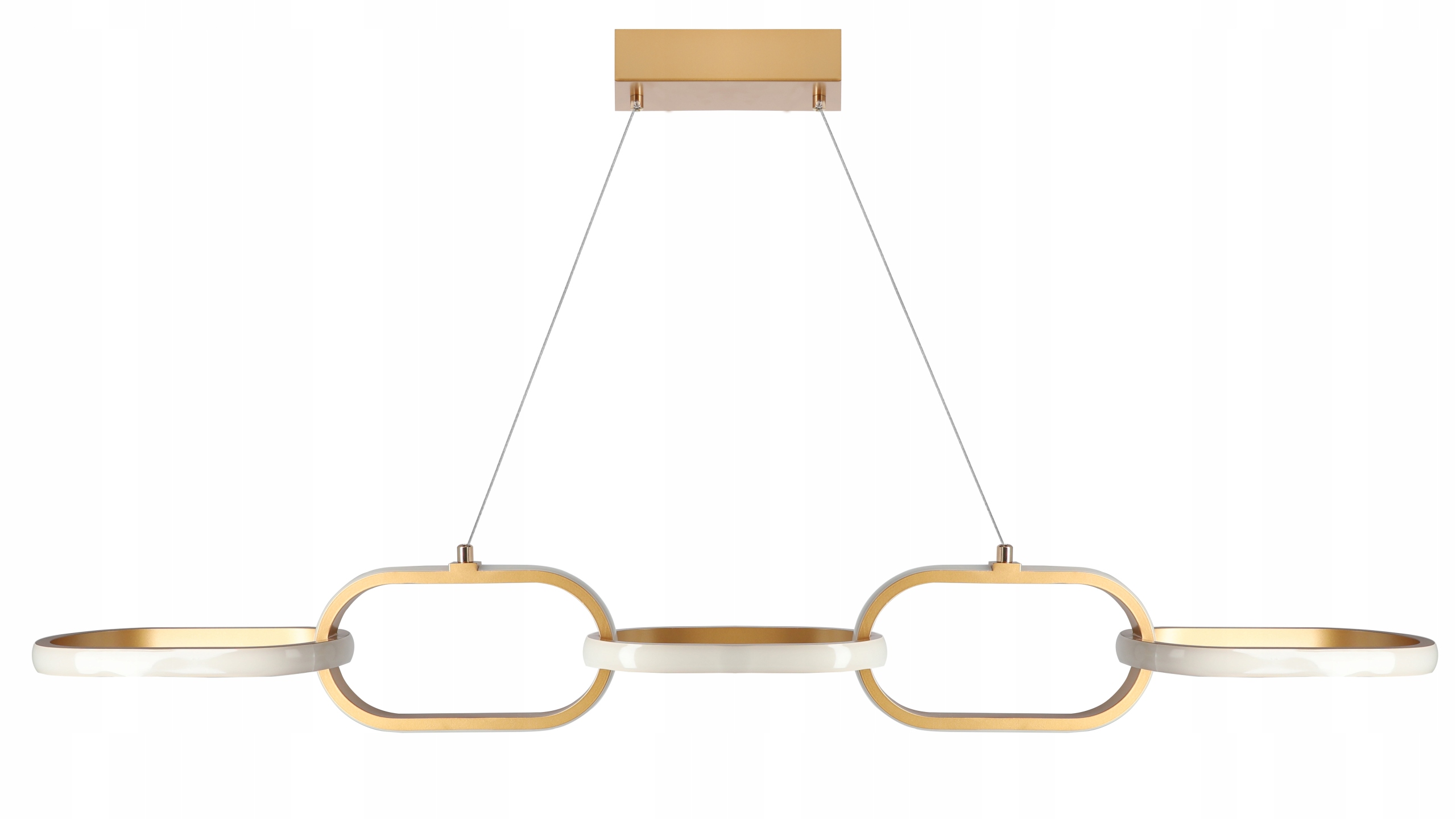 

Lampa wisząca żyrandol Led Modern złota 60W