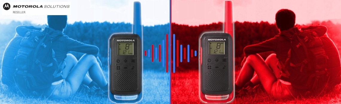 MOTOROLA T62 KRÓTKOFALÓWKI RADIA WALKIE TALKIE 2sz Kod producenta MOTOROLAT62BLUE
