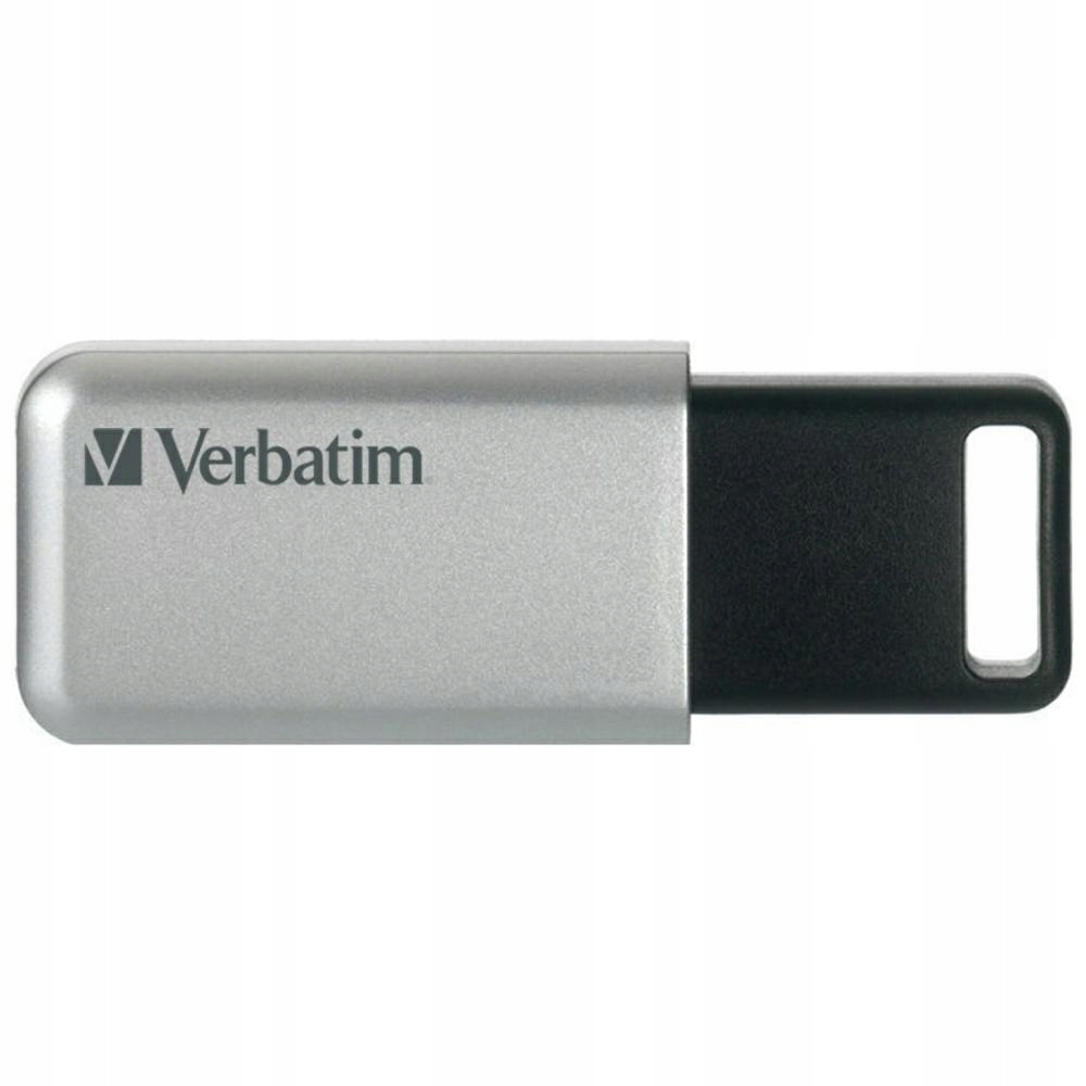 Pendrive Verbatim Secure Pro 32GB Usb 3.2 Gen 1 stříbrný 98665