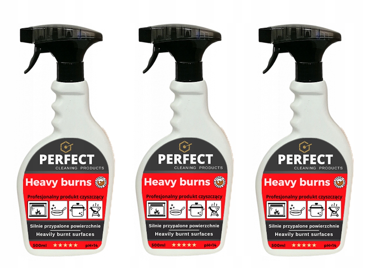 Levně 3x Tekutina na připálení skla krbu, trouby, grilu, hrnců a pánví 0,5 L