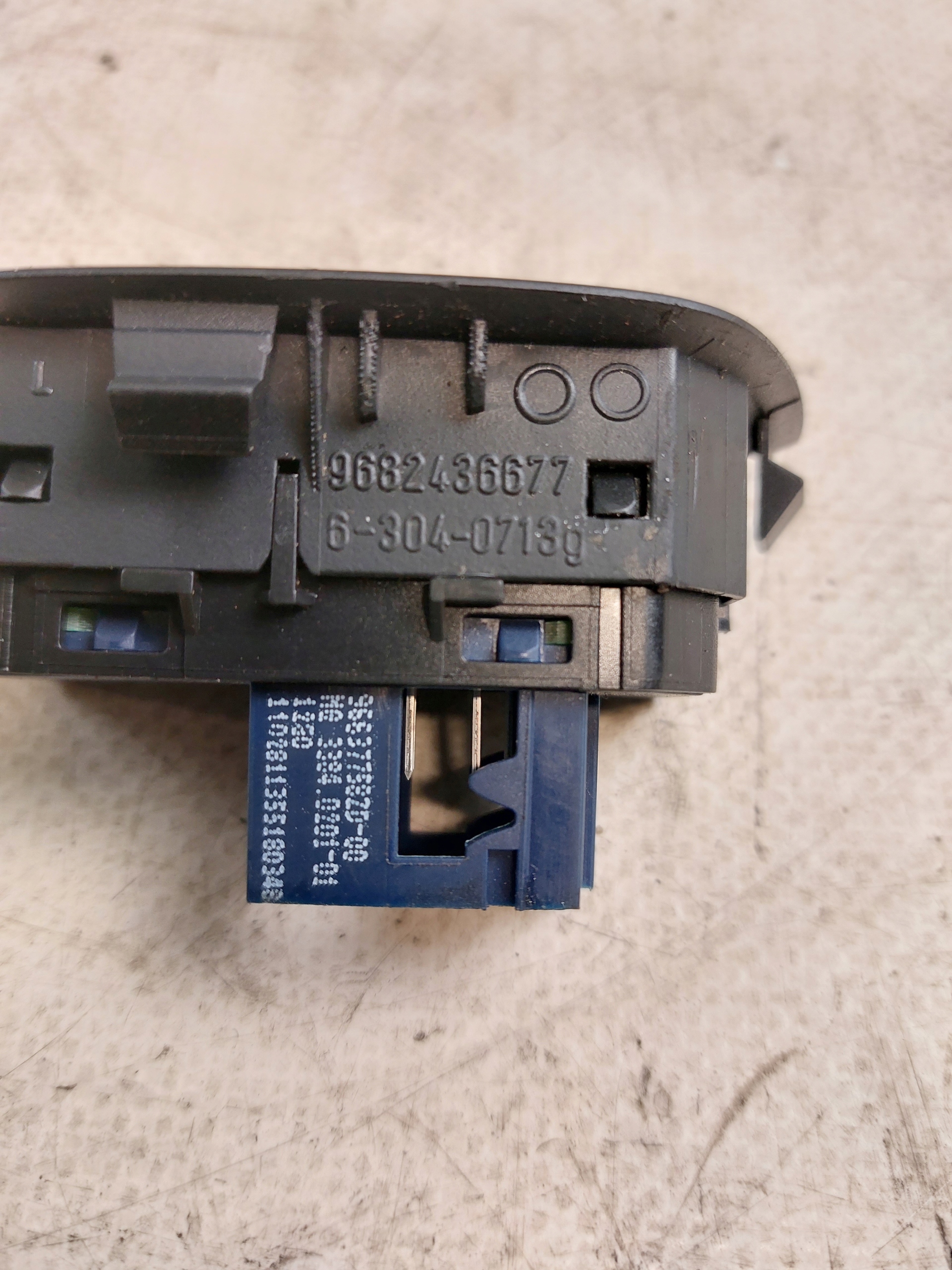 button CHECK PDC CITROEN C5 III X7