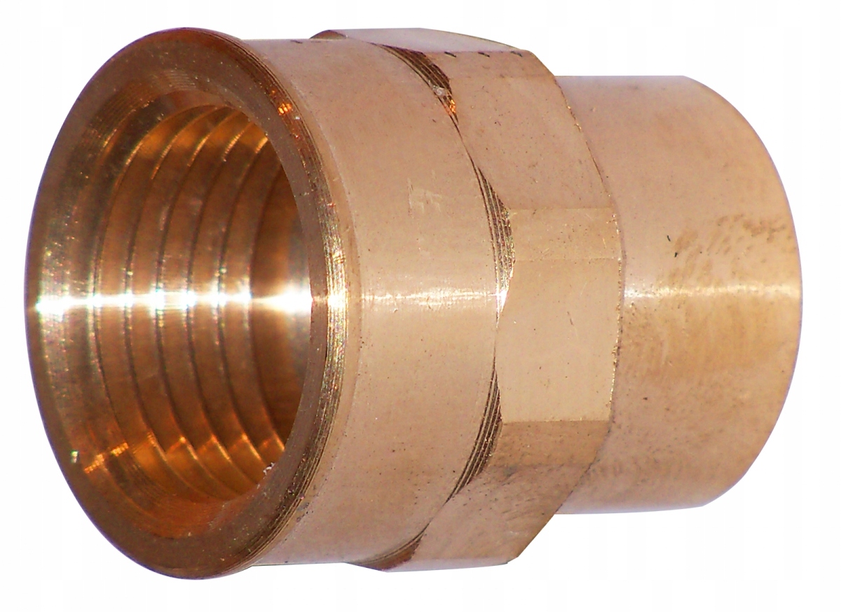 

Mufa mosiężna do lutowania 15x1/2 Gw