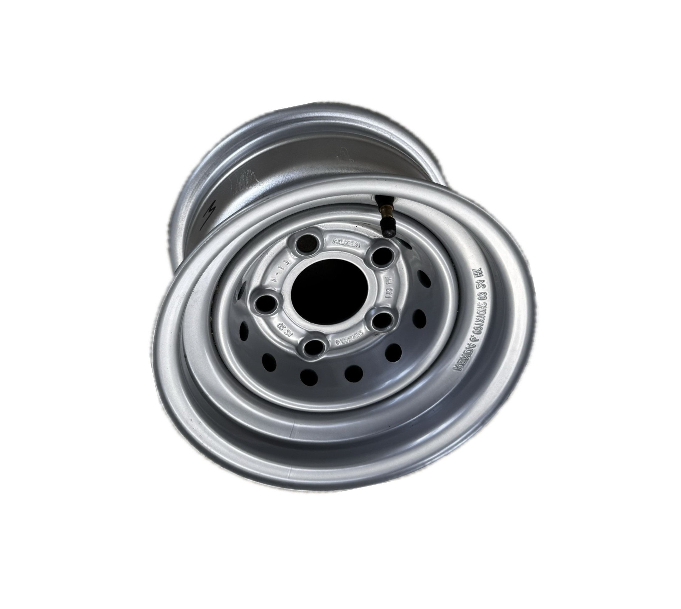 10palcová ráfková kola 5x112 66,5 mm, odvětrávaná, nová 6J ET-4, ocelová pro odtahové vozy