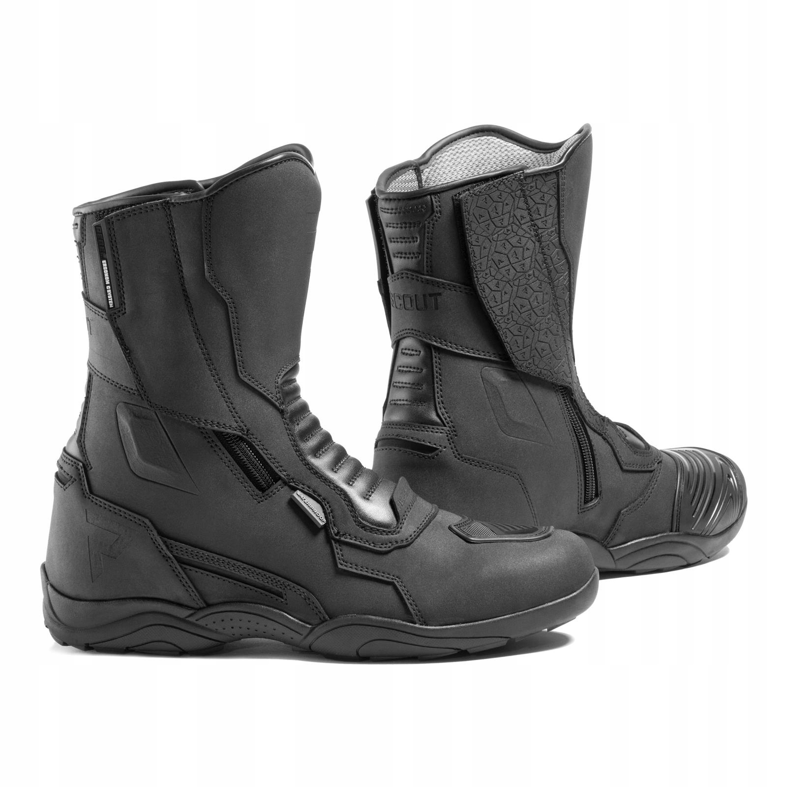 Buty turystyczne REBELHORN SCOUT czarny mat 45