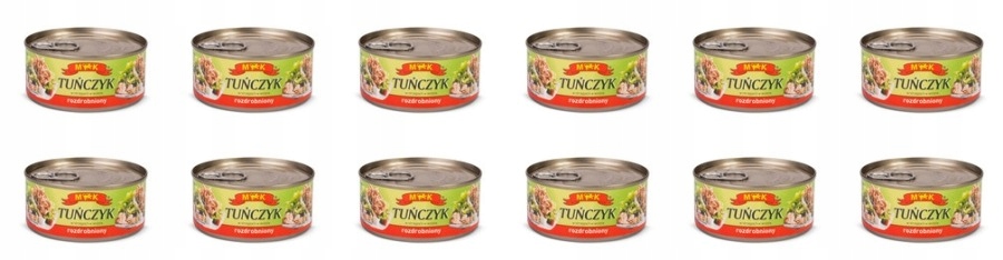 12x 170g Mk Tuńczyk rozdrobniony w wodzie