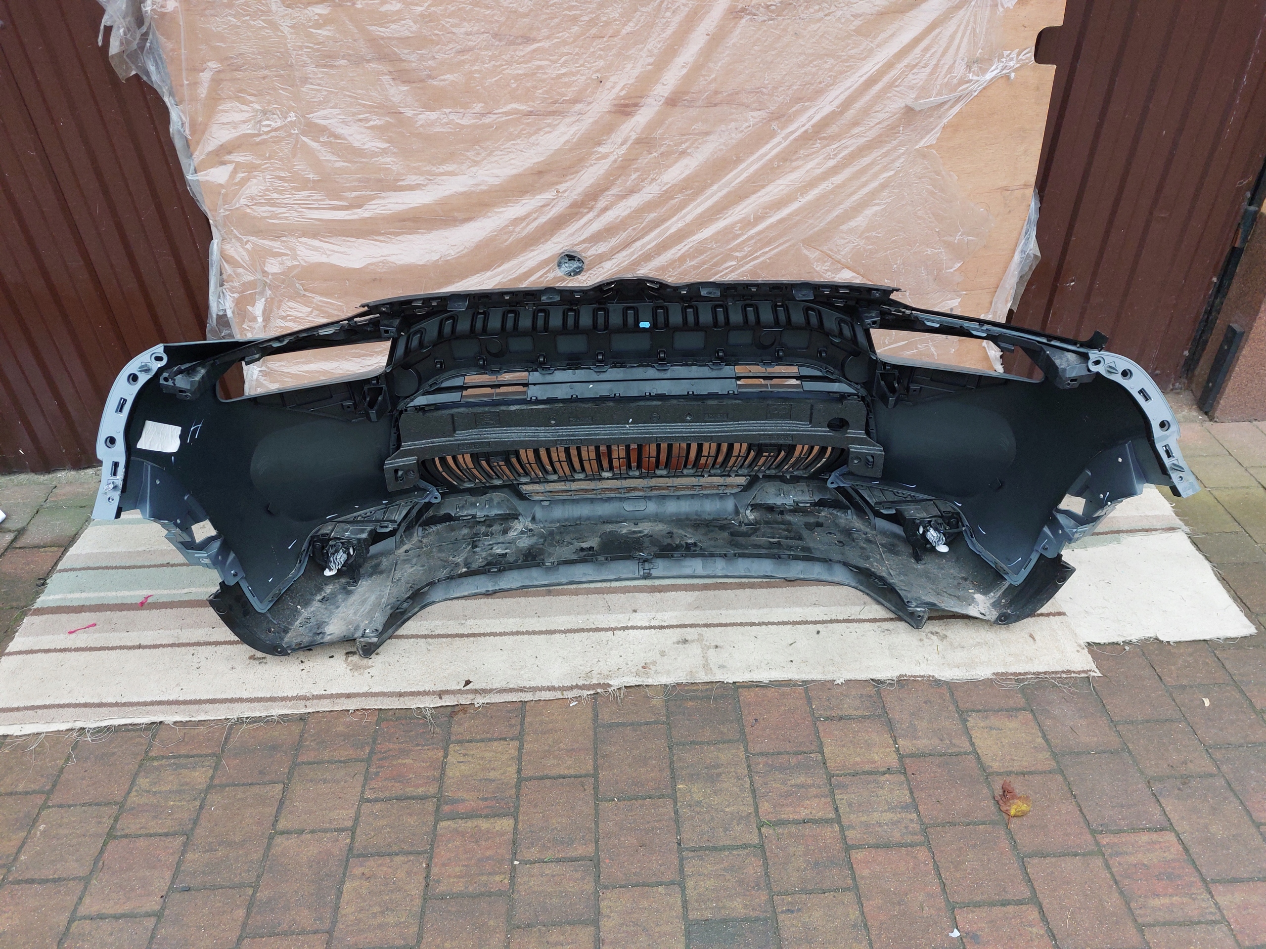 bumper front CITROEN C3 AIRCROSS LIFT 23r KHAKI GREY EEM