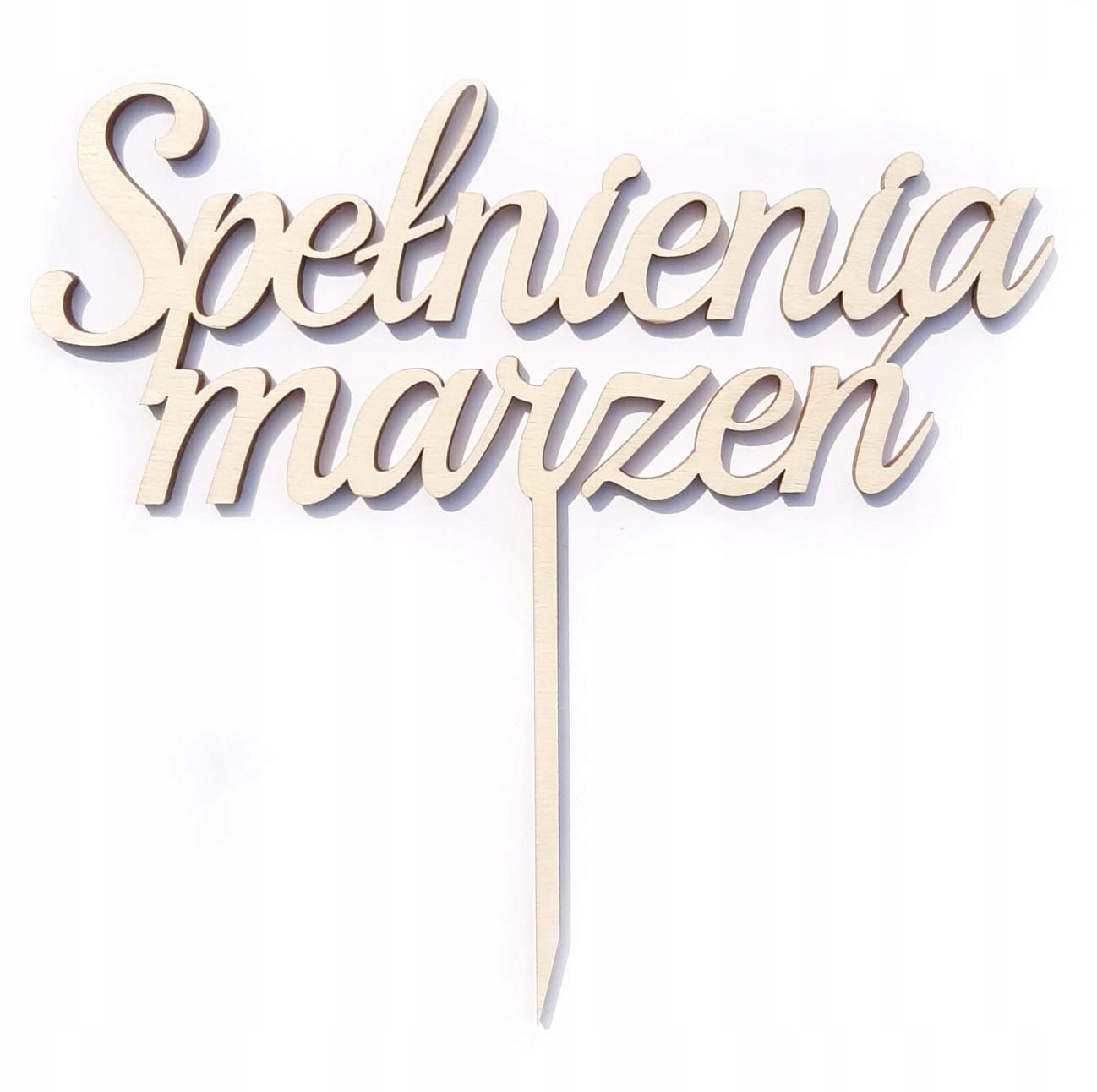 

Topper Dekoracja Spełnienia Marzeń 14cm naturalny