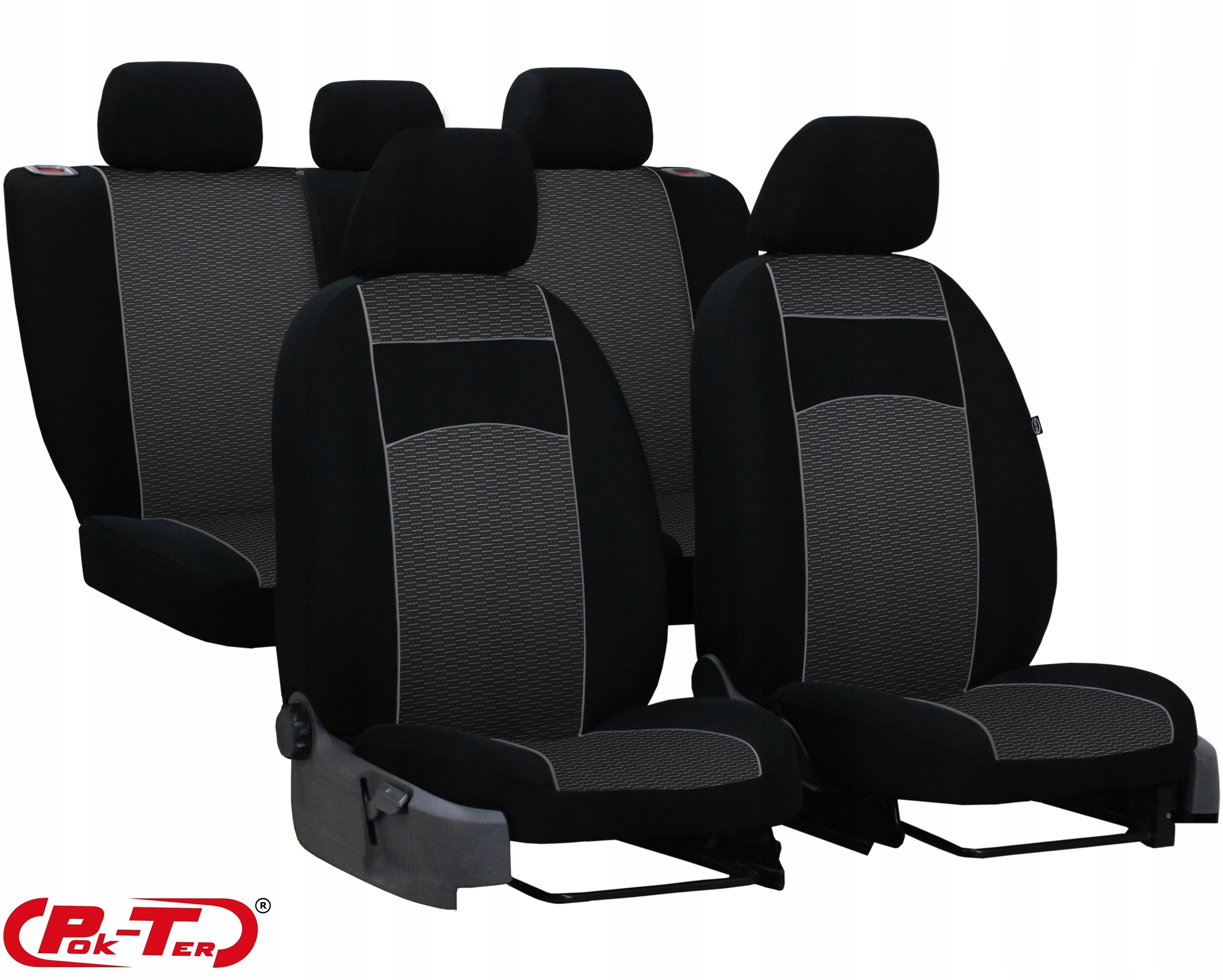 POKROWCE MIAROWE VIP do PEUGEOT 5008 I 5m Producent Pok-ter
