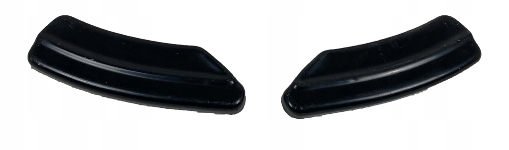 Splittery boczne zderzaka tylnego do VW GOLF VII 2017-2020 czarny połysk