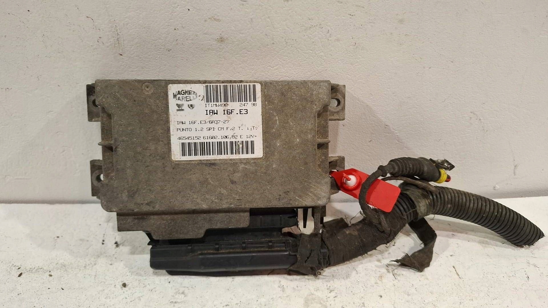 control unit of the engine computer IAW16F.E3 Fiat Punto II 1.2