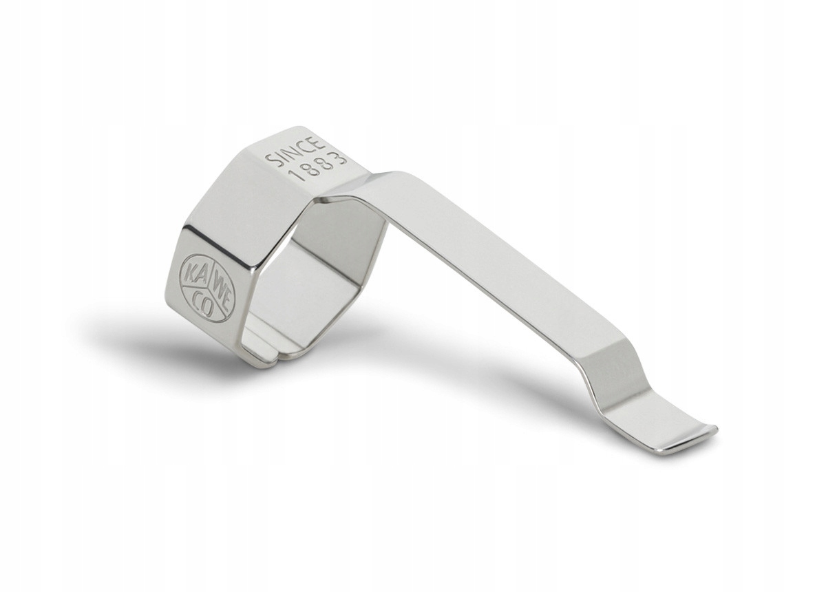 Klips ośmiokątny Perkeo - Kaweco - srebrny