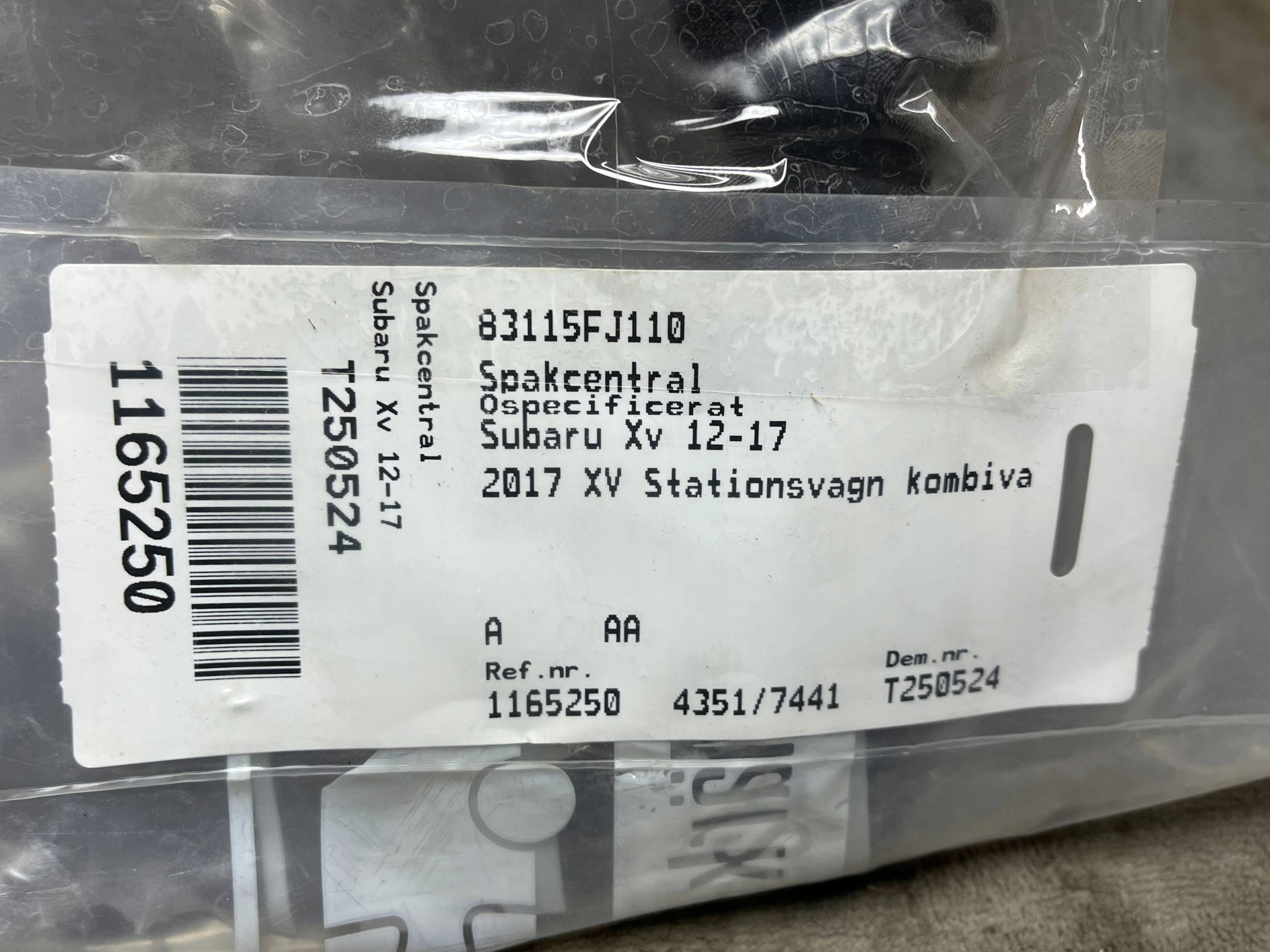 Commandes zespolone Subaru XV 83115FJ110