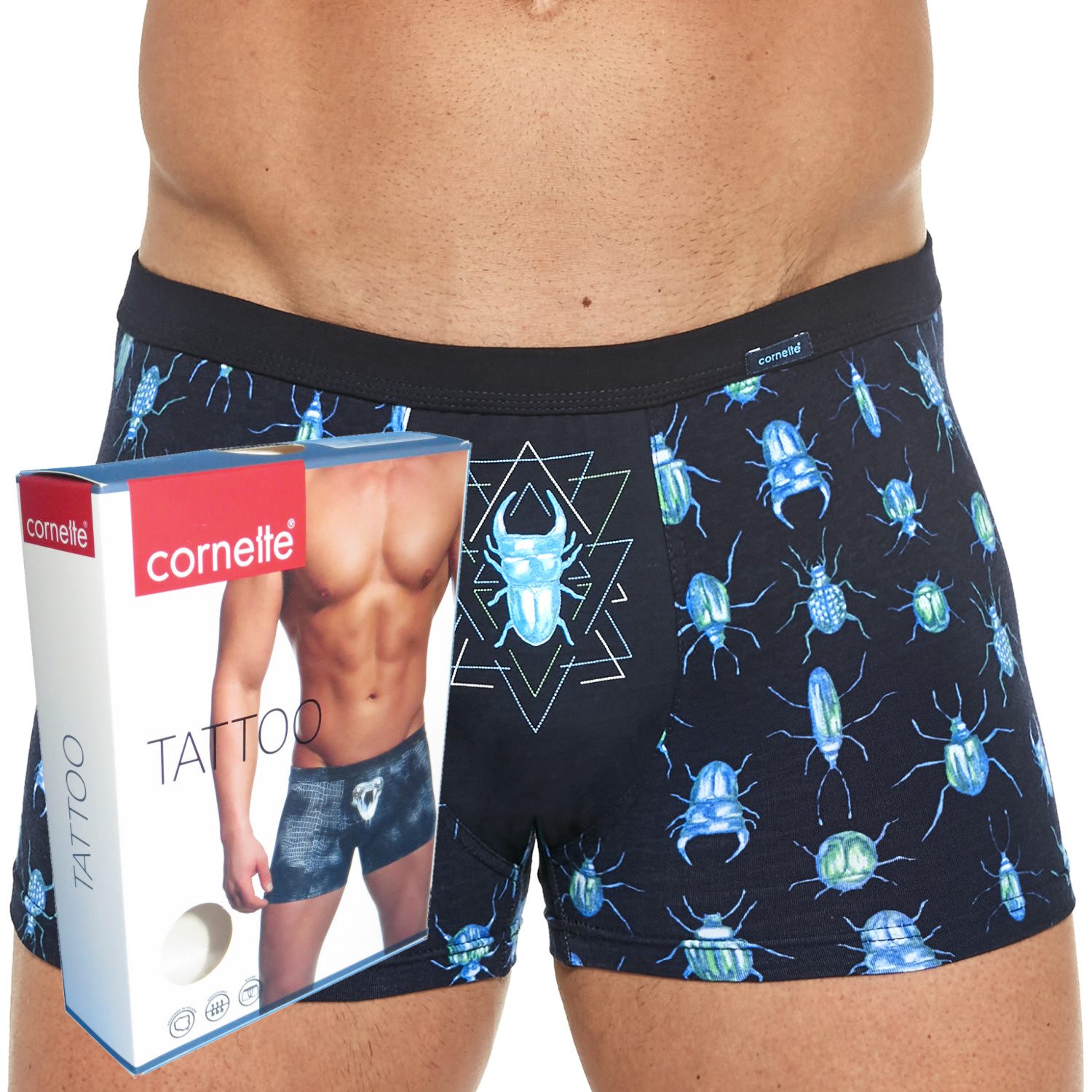 

Cornette szorty bokserki Tattoo 280/202 Scarabeus