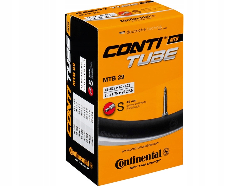 

Dętka Rowerowa Continental Mtb 29'' Wentyl Presta