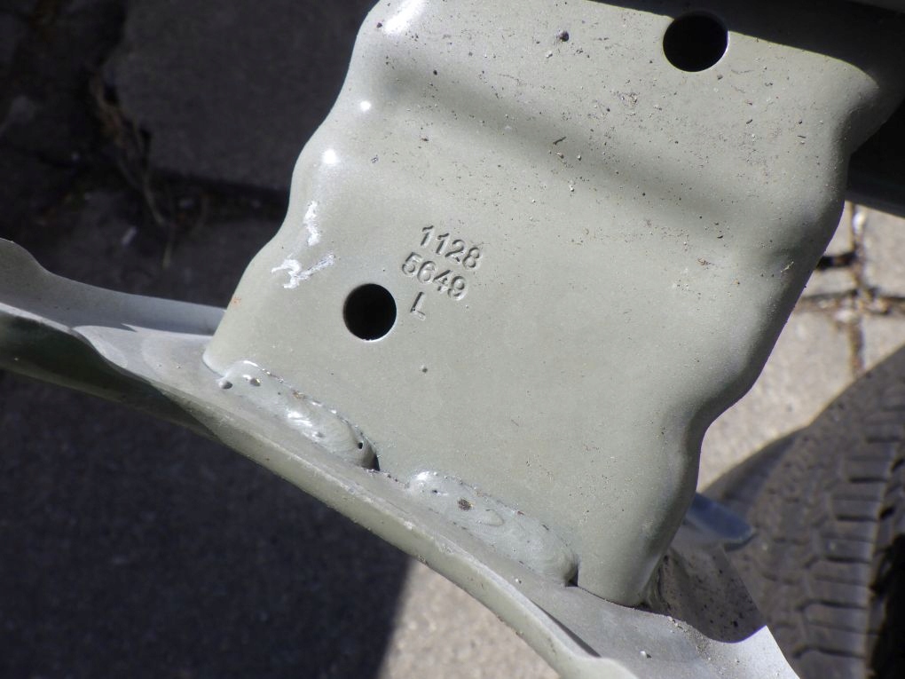 MG MG 3 MG3 bumper support rear